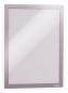 Preview: Durable sichtfenster duraframe 487223 silber, selbstklebend 2 stk. - Durable-487223-4005546404882