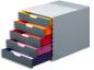 Preview: Durable schubladenbox varicolor 5 -c4 760527 farbige griffe, 5 schubladen - Durable-760527-4005546701608