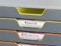 Preview: Durable schubladenbox varicolor 10 -c4 761027 farbige griffe, 10 schubladen - Durable-761027-4005546701615-02.jpg