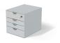 Preview: Durable box varicolor safe 4 762627 weiss/mehrfarbig 4 schubladen - Durable-762627-4005546736129