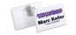 Preview: Durable namenschild kombiklemme 810119 transp., pvc, 54x90mm 50 stk. - Durable-810119-4005546810126