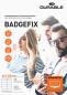 Preview: Durable namensschild badgefix 46x105mm 836302 weiss 20 blatt/240 stück - Durable-836302-4005546727158