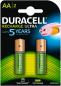 Preview: DURACELL Recharge Ultra PreCharged DX1500 AA,HR6,2400mAh,1.2V 2 Stück