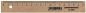 Preview: Dux holzlineal 17cm 9061 unlackiert - Dux-9061-4014509011197