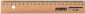Preview: Dux holzlineal 20cm 9062 unlackiert - Dux-9062-4014509011203