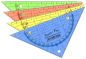 Preview: Dux geodreieck stano flex 14cm 9192ofx transparent, ass. - Dux-9192ofx-4014509141382