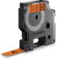Preview: Dymo d1 vinyl band 12mmx3m 1978367 schwarz/orange - Dymo-1978367-3501179783673