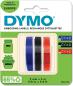 Preview: Dymo 3d-prägeband 9mmx3m s0847750 blau, schwarz, rot 3 stück - Dymo-s0847750-3501170847756