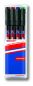 Preview: Edding ohp-marker permanent m 142-e4 4er etui - Edding-142-e4-4004764001965