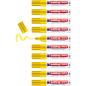Preview: Edding permanent marker 500 2-7mm 500-5 gelb - Edding-500-5-4004764373673-05.jpg