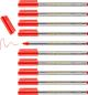 Preview: Edding fineliner 88 officeliner 0,6mm 88-2 rot - Edding-88-2-4004764040643-04.jpg