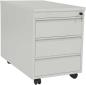 Preview: Edgy rollcontainer rc13g 3 schubladen - Edgy-rc13g-7630006738169