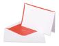 Preview: Elco couverts/karten prestige c6/a6 71715.12 2x5 stk. rot - Elco-7171512-7611722020059
