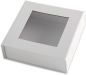 Preview: Elco geschenkbox m. grossem fenster 82111.10 weiss, 15x15x5cm 5 stk. - Elco-8211110-7611722021650