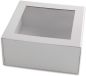 Preview: Elco geschenkbox m. grossem fenster 82115.10 weiss, 22x22x10cm 5 stk. - Elco-8211510-7611722021674