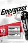 Preview: Energizer batterien cr123 3.0v e300783702 foto lithium blister 2 stück - Energizer-e300783702-7638900168495