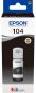 Preview: Epson tintenbehälter 104 schwarz t00p140 ecotank et-2710 4500 seiten - Epson-t00p140-8715946655802