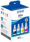 Preview: Epson multipack tinte 664 cmybk t664640 ecotank l355/l555 4-color - Epson-t664640-8715946685205