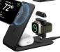 Preview: Esr halolock 3-in-1 travel set 2c5690304 qi2, watch, wirless, black - Esr-2c5690304-4894240189153