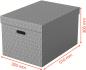 Preview: Esselte aufbewahrungsboxen home l 628287 510x355x305mm, grau 3 stk - Esselte-628287-4049793072326-06.jpg