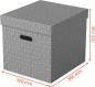 Preview: Esselte aufbewahrungsboxen home cube 628289 365x320x315mm, grau 3 stk - Esselte-628289-4049793072340-06.jpg