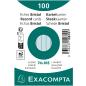 Preview: Exacompta karteikarten liniert a7 10810se blau 100 stück - Exacompta-10810se-3130639108109