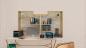 Preview: Exacompta briefablage neo deco a4+ 11124d combo styli, blau - Exacompta-11124d-9002493111240-03.jpg