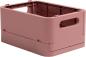 Preview: Exacompta klappbox skandi a6+ 27038d mini altrosa 185x35x135mm - Exacompta-27038d-9002493270381