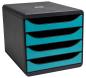 Preview: Exacompta schubladenbox skandi a4+ 31034d big box, 4 schubl., blau - Exacompta-31034d-9002493310346-04.jpg
