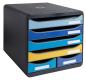 Preview: Exacompta schubladenbox beeblue a4+ 3124202d big box maxi, 6 schubladen - Exacompta-3124202d-9002494312424-02.jpg