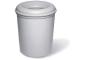 Preview: Exacompta sicherheitspapierkorb 42541d grau 15lt - Exacompta-42541d-9002493035881