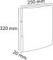 Preview: Exacompta ringhefter 2.0cm 542551e schwarz, gummiband, 2-ring a4 - Exacompta-542551e-3130635425514-03.jpg