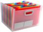 Preview: Exacompta fächermappe crystal a4 55198e transparent 24-teilig - Exacompta-55198e-3130630551980