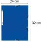 Preview: Exacompta gummibandmappe a4+ 55302e blau manila - Exacompta-55302e-3130630553021-03.jpg