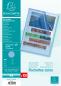 Preview: Exacompta sichtmappe genarbt a4 58522e blau 100 stück - Exacompta-58522e-3130630585220