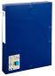 Preview: Exacompta sammelbox mit gummizug a4 59142e marineblau pp - Exacompta-59142e-3130630591429
