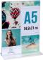 Preview: Exacompta tischaufsteller a5 85158d transparent, t-form hoch - Exacompta-85158d-9002493109292