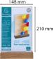 Preview: Exacompta tischaufsteller a5 85258d transparent, holzs. hoch - Exacompta-85258d-9002493109391-06.jpg