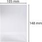 Preview: Exacompta tischaufsteller a6 86058d transparent hoch/quer - Exacompta-86058d-9002493109261-03.jpg