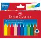 Preview: Faber-castell wachskreide dreikant 120010 12 stück, mehrfarbig - Faber-castell-120010-4005401200109