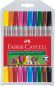 Preview: Faber-castell doppelfasermaler 1/3-5mm 151110 10 farben, etui - Faber-castell-151110-4005401511106