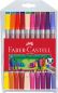Preview: Faber-castell doppelfasermaler 1/3-5mm 151119 20 farben, etui - Faber-castell-151119-4005401511199