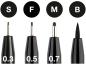 Preview: Faber-castell pitt artist pen 167100 schwarz 4 stück - Faber-castell-167100-4005401671008-02.jpg