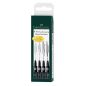 Preview: Faber-castell pitt tuschestift set 167115 permanent, schwarz 4 stück - Faber-castell-167115-4005401671152