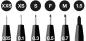 Preview: Faber-castell artist pen tuschestift 167154 schwarz 6 stk. - Faber-castell-167154-4005401671541-02.jpg