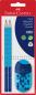 Preview: Faber-castell bleistift, spitzer b 183587 grip 2001 set, 3 farben - Faber-castell-183587-4005401835875