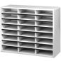 Preview: Fellowes post/broschürenmanager a4 25041 24 fächer - Fellowes-25041-0077511250415