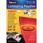 Preview: Fellowes laminiertasche 65x95mm 5306702 glanz, 125my 100 stk - Fellowes-5306702-0077511530678