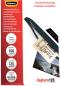 Preview: Fellowes laminiertasche 75x105mm 5306901 glanz, 125my 100 stk - Fellowes-5306901-0077511530692