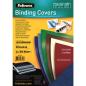 Preview: Fellowes lederstruktur cover a4 5371305 blau 100 stück - Fellowes-5371305-0077511537134